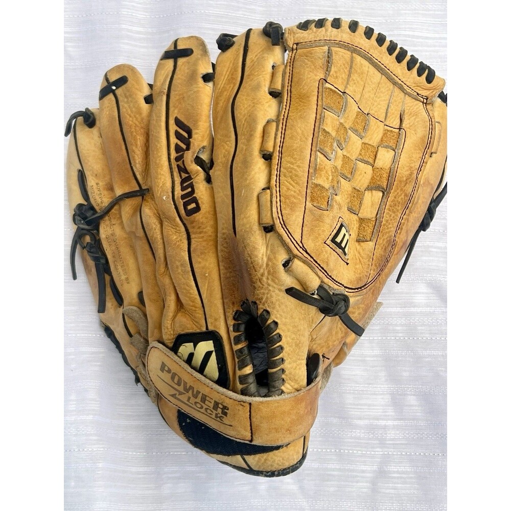 Mizuno MFR1402T 14” Baseball Softball Glove RHT Professional Power Lock Leather